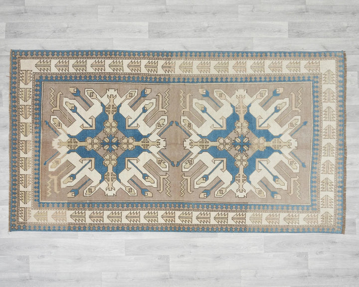 Multicolor Turkish Oushak Rug 8' 4" x 6' 5" Hand-Knotted | No. VR10531