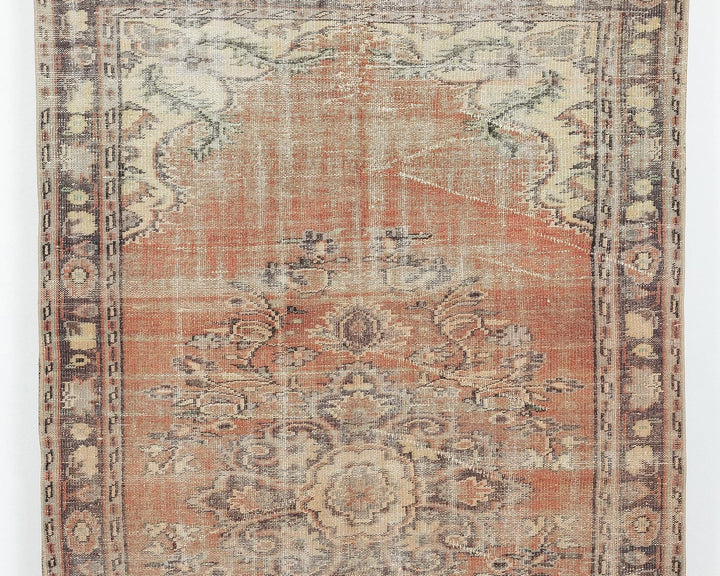 Multicolor Turkish Oushak Rug 5' x 8' 4" Hand-Knotted | No. VR10632