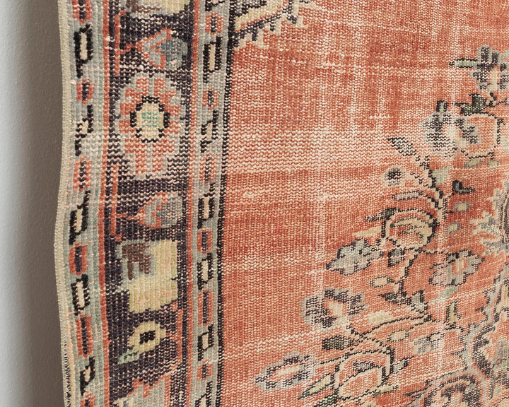 Multicolor Turkish Oushak Rug 5' x 8' 4" Hand-Knotted | No. VR10632