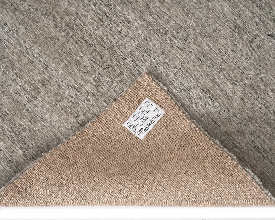 Brown Turkish Kilim Rug 6' 5" x 10' 7" Flat-Weave | No. VR10710