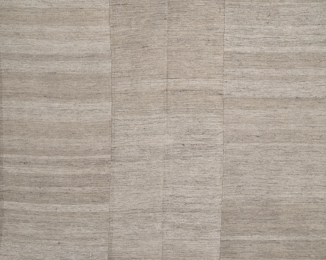 Brown Turkish Kilim Rug 6' 5" x 10' 7" Flat-Weave | No. VR10710
