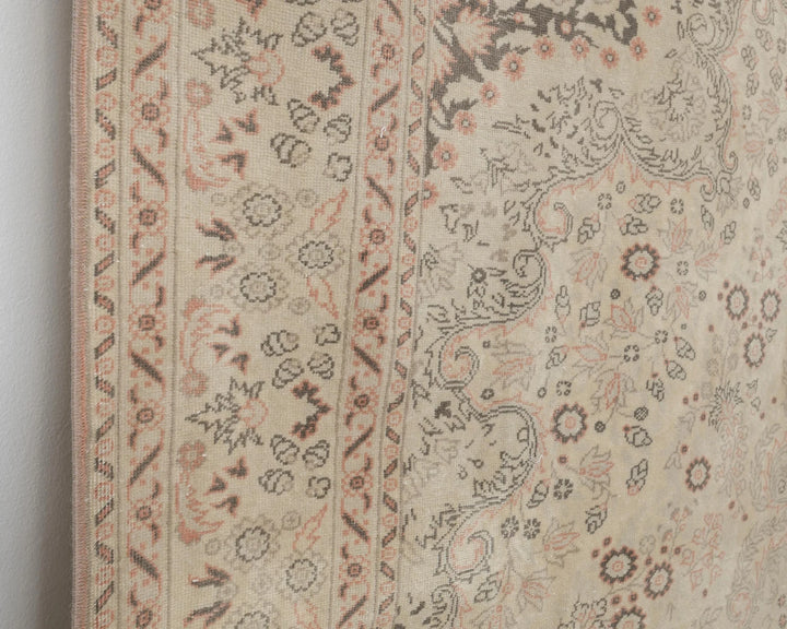 Multicolor Turkish Oushak Rug 6' 5" x 9' 3" Hand-Knotted | No. VR11008