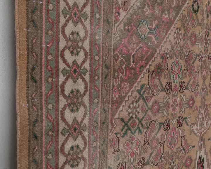Multicolor Turkish Oushak Rug 6' 11" x 10' Hand-Knotted | No. VR11080