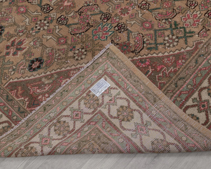 Multicolor Turkish Oushak Rug 6' 11" x 10' Hand-Knotted | No. VR11080
