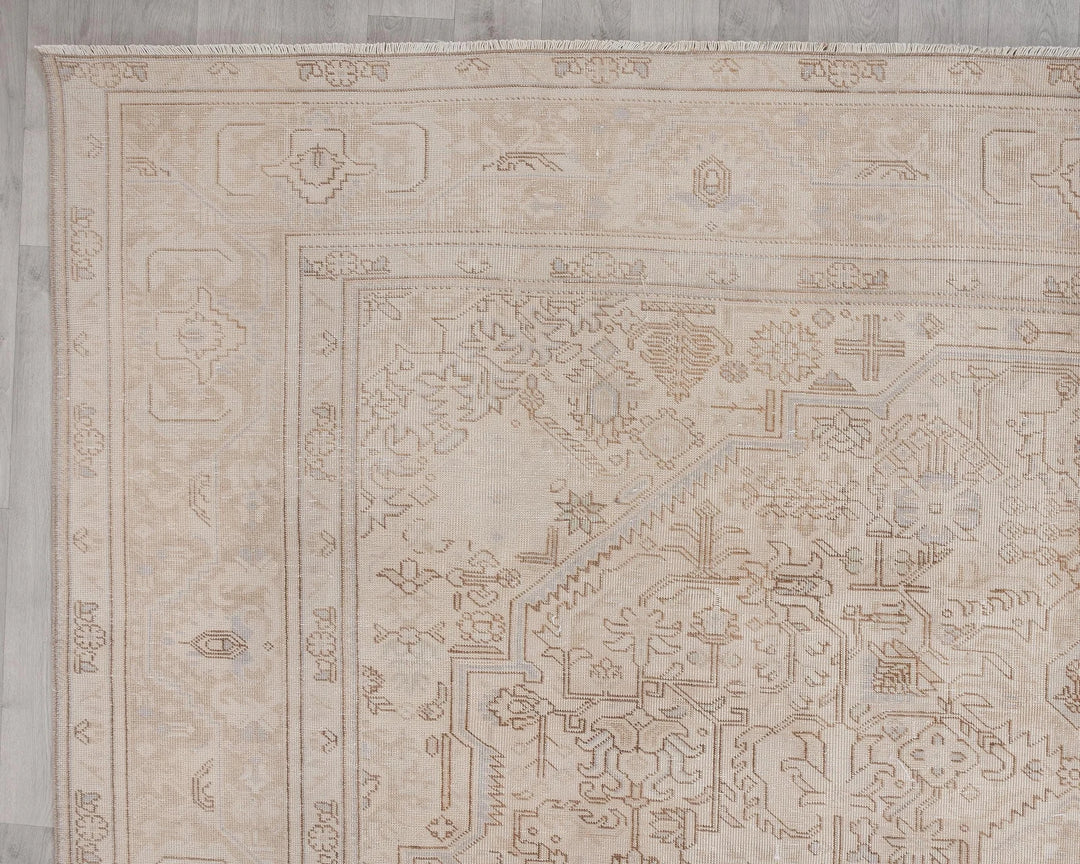 Multicolor Turkish Oushak Rug 9' 5" x 12' 3" Hand-Knotted | No. VR11151