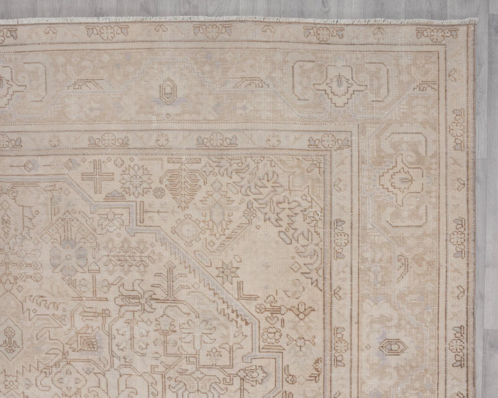 Multicolor Turkish Oushak Rug 9' 5" x 12' 3" Hand-Knotted | No. VR11151