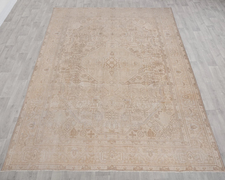 Multicolor Turkish Oushak Rug 9' 5" x 12' 3" Hand-Knotted | No. VR11151