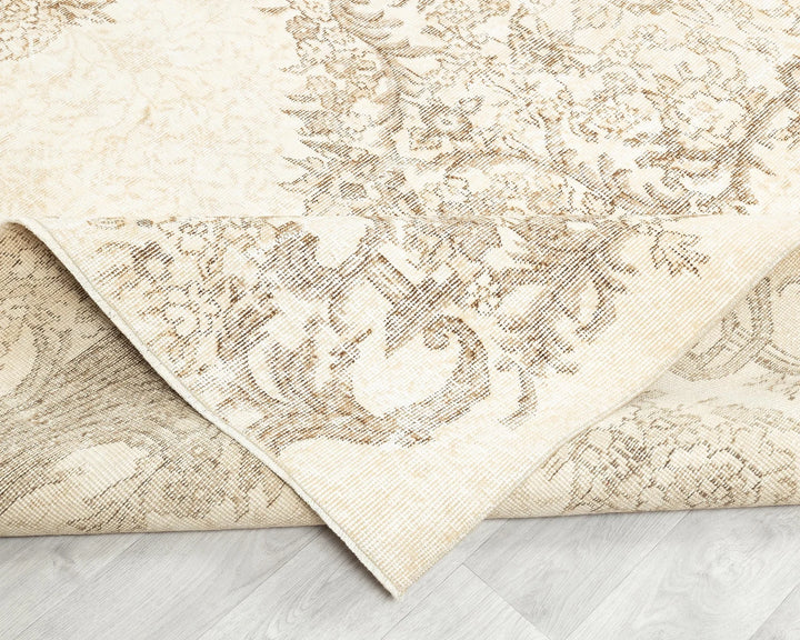 Multicolor Turkish Oushak Rug 10' x 6' 11" Hand-Knotted | No. VR11510