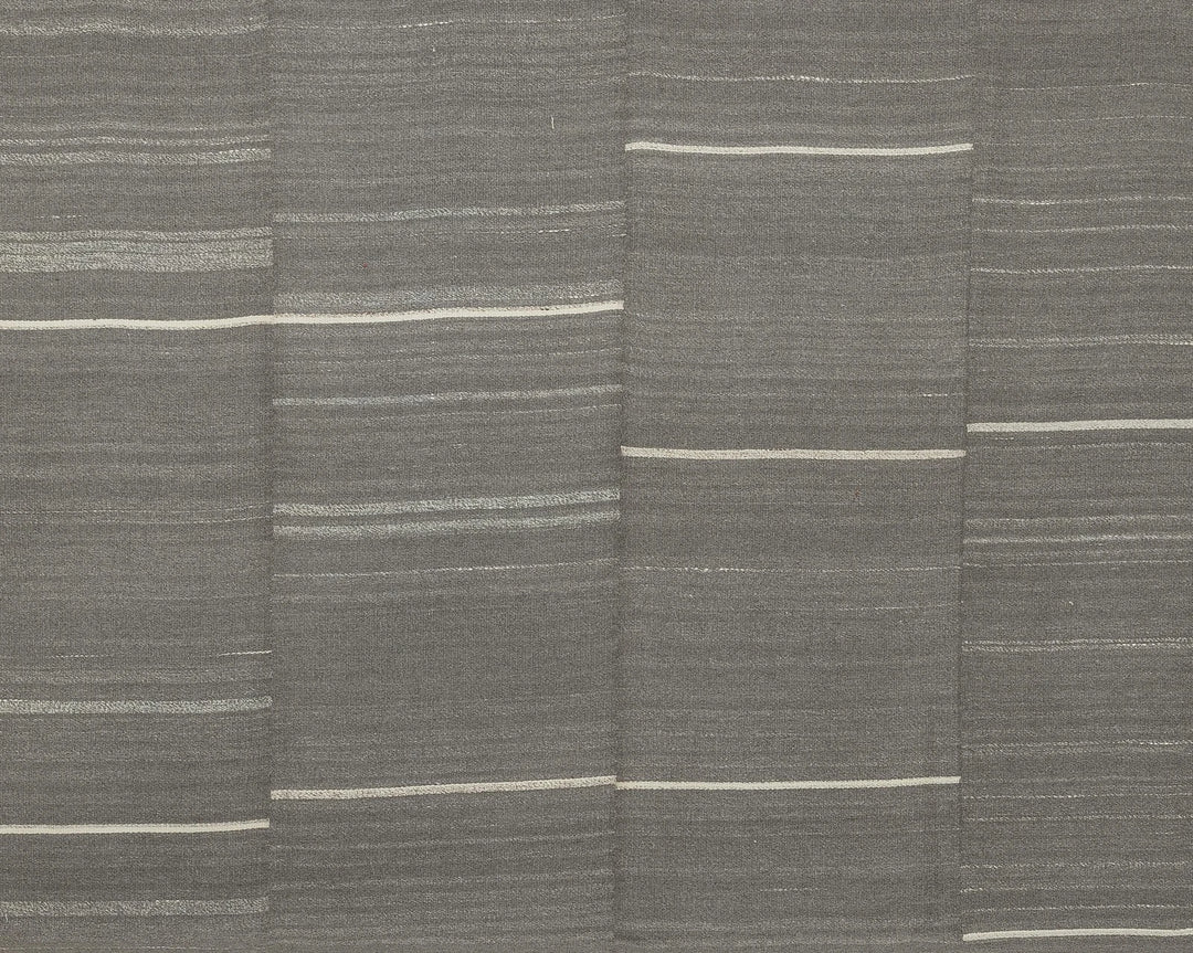 Gray Kilim Rug 9' 5" x 12' 10" | No. VR11550