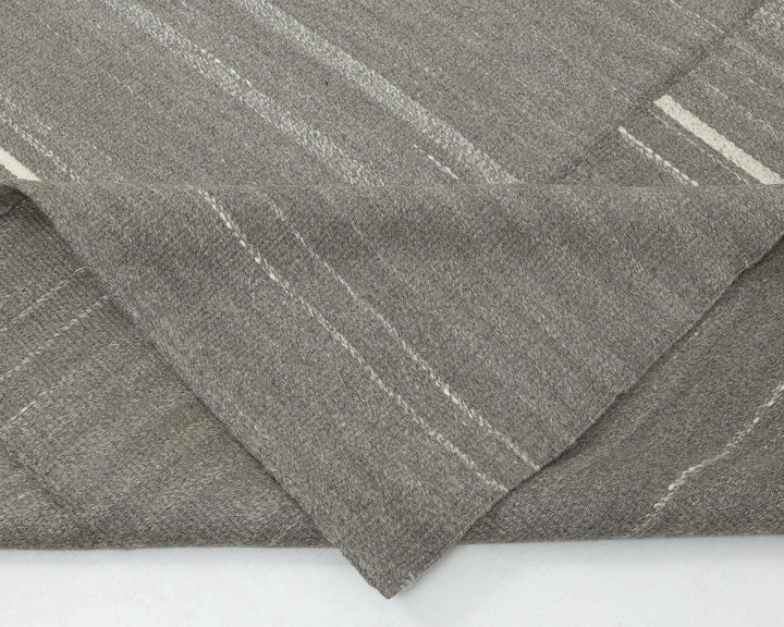 Gray Kilim Rug 9' 5" x 12' 10" | No. VR11550