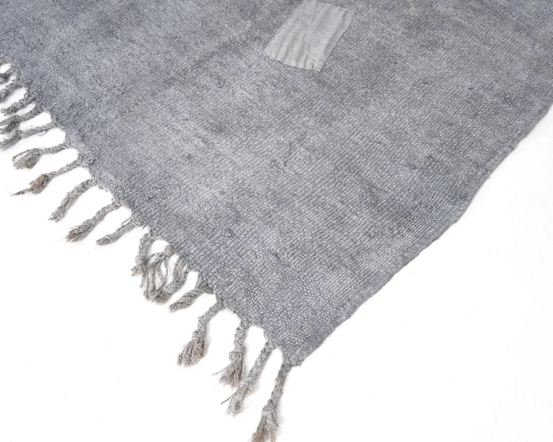 Blue Turkish Kilim Rug 6' 1" x 10' Flat-Weave | No. VR12021