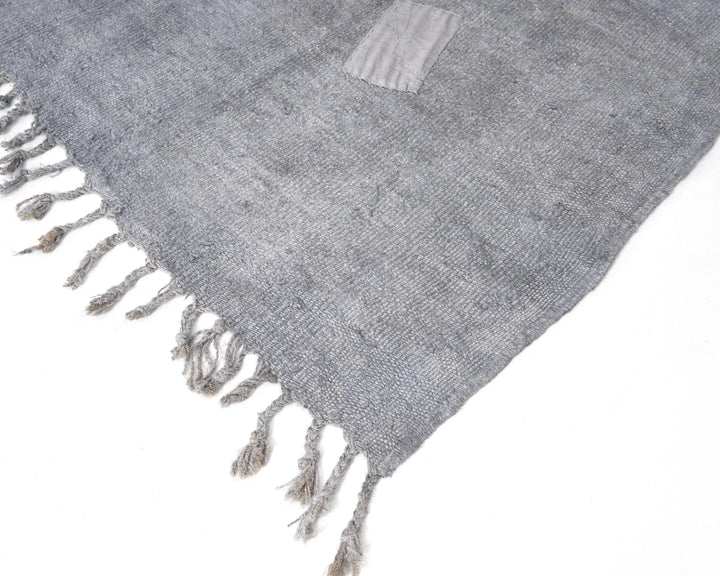Blue Turkish Kilim Rug 6' 1" x 10' Flat-Weave | No. VR12021