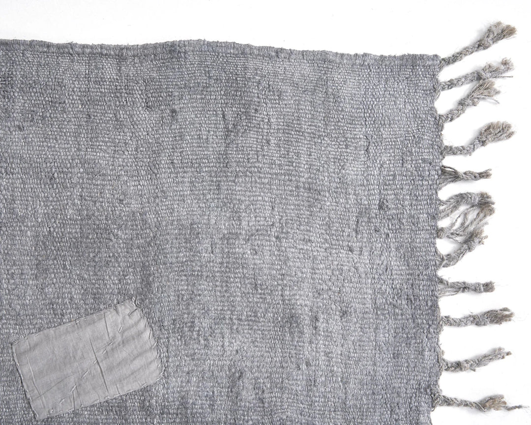 Blue Turkish Kilim Rug 6' 1" x 10' Flat-Weave | No. VR12021
