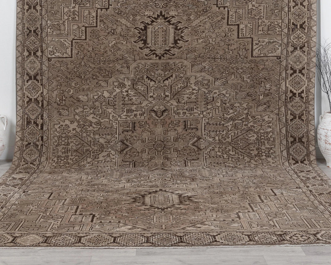 Multicolor Turkish Oushak Rug 9' 9" x 12' 10" Hand-Knotted | No. VR12155