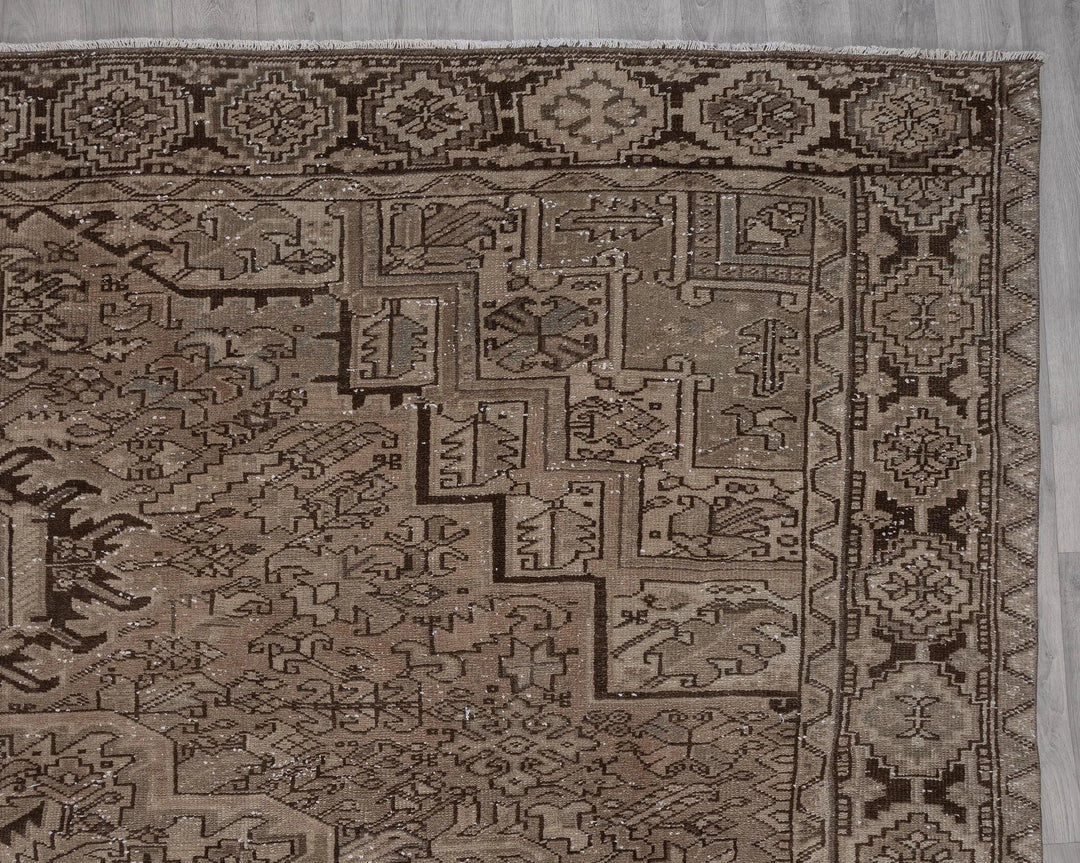 Multicolor Turkish Oushak Rug 9' 9" x 12' 10" Hand-Knotted | No. VR12155
