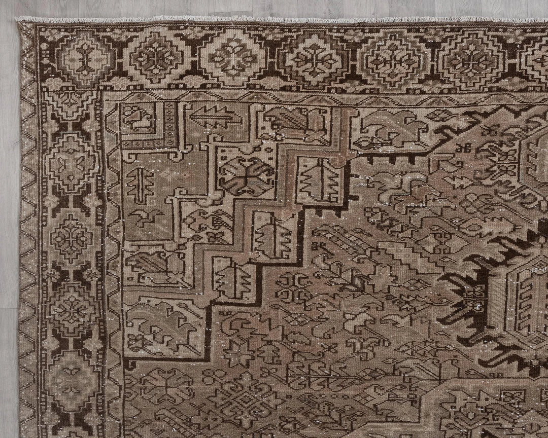 Multicolor Turkish Oushak Rug 9' 9" x 12' 10" Hand-Knotted | No. VR12155