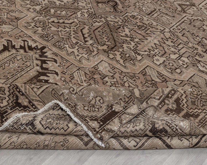 Multicolor Turkish Oushak Rug 9' 9" x 12' 10" Hand-Knotted | No. VR12155