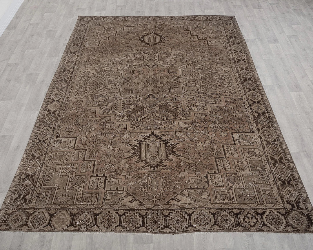 Multicolor Turkish Oushak Rug 9' 9" x 12' 10" Hand-Knotted | No. VR12155