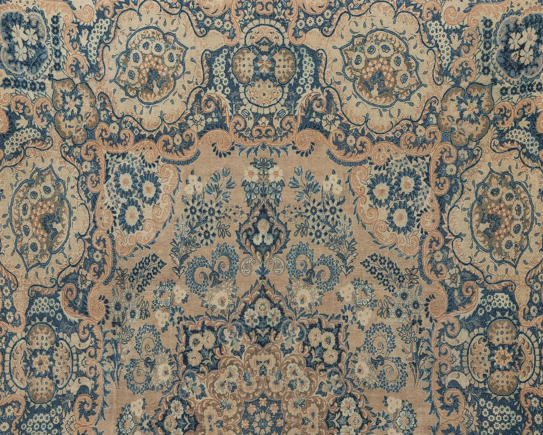 Neutral Oushak Rug 9' 8" x 13' | No. VR12332