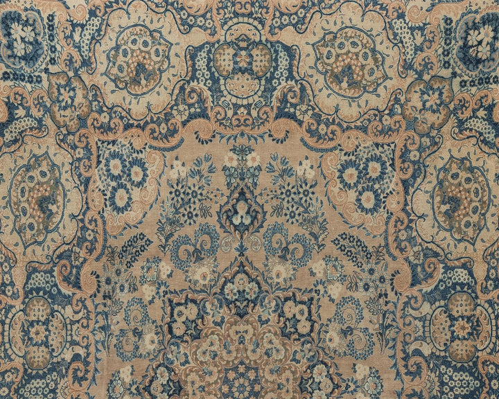Neutral Oushak Rug 9' 8" x 13' | No. VR12332