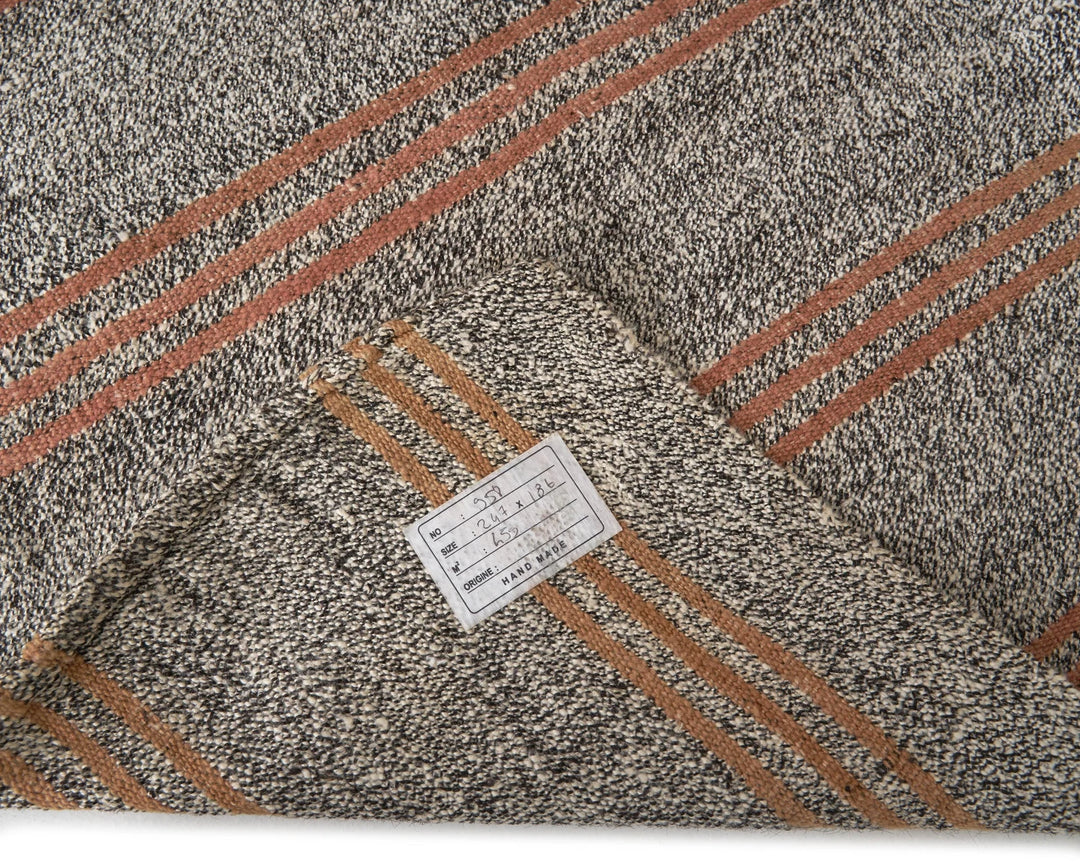 Orange Kilim Rug 6' 1" x 8' 1" | No. VR12351