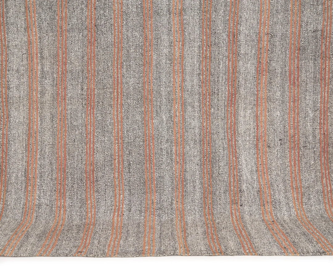 Orange Kilim Rug 6' 1" x 8' 1" | No. VR12351