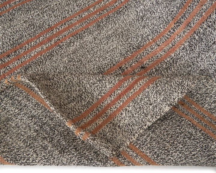 Orange Kilim Rug 6' 1" x 8' 1" | No. VR12351