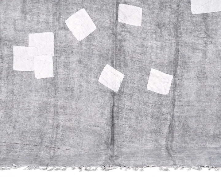 Gray Turkish Kilim Rug 5' 5" x 7' 7" Flat-Weave | No. VR12434