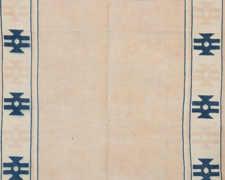 Pink Turkish Oushak Rug 4'11" x 7'6" Hand-Knotted | No. VR12466
