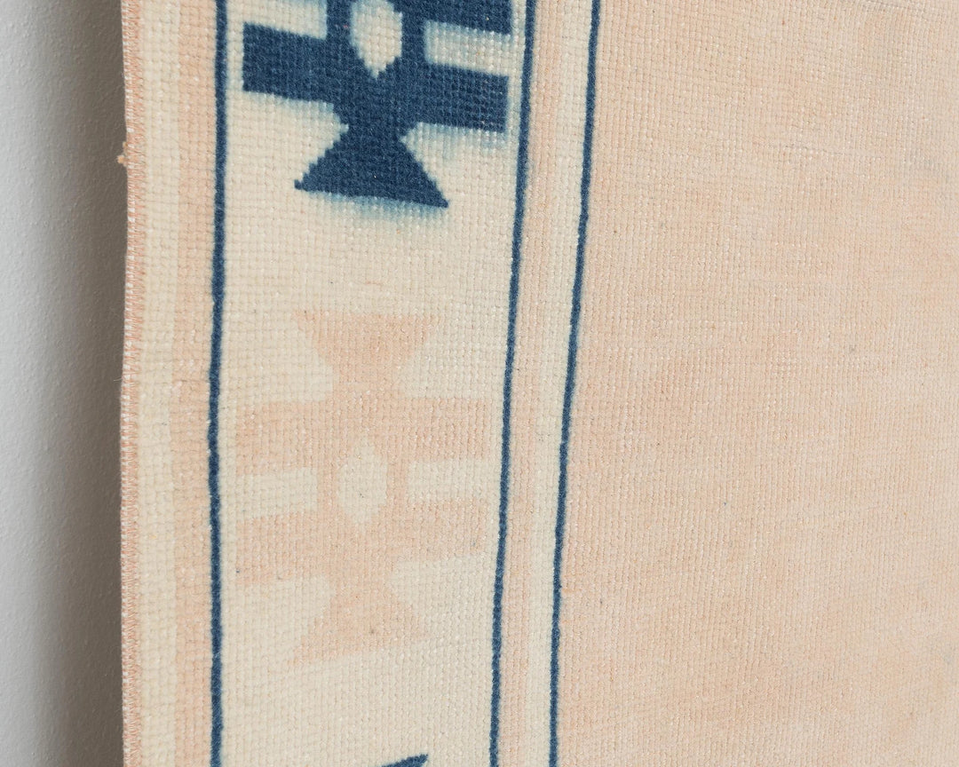 Pink Turkish Oushak Rug 4'11" x 7'6" Hand-Knotted | No. VR12466