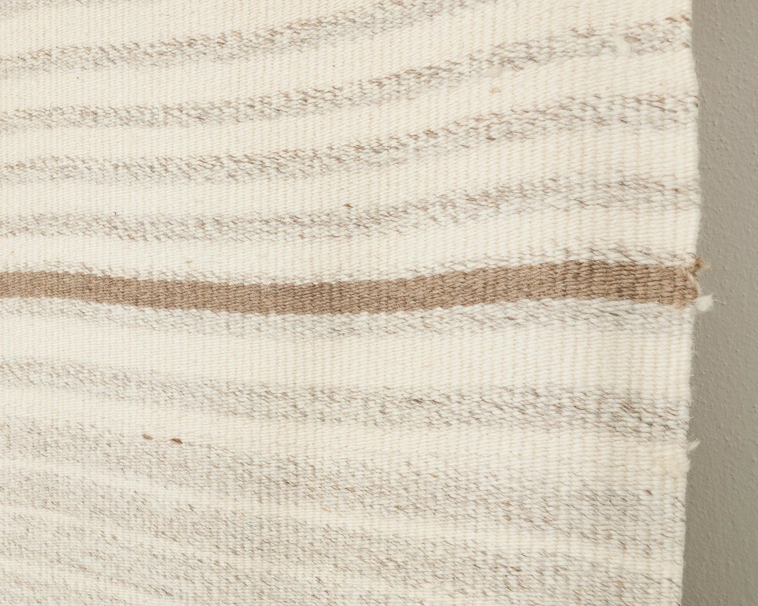 Beige Turkish Kilim Rug 9' 6" x 13' 1" Flat-Weave | No. VR12725