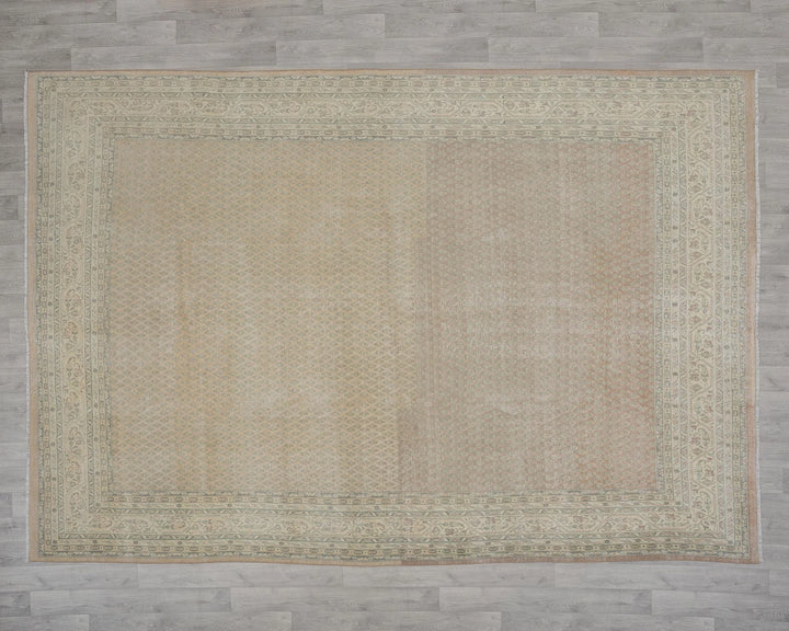 Multicolor Turkish Oushak Rug 8' 2" x 11' 3" Hand-Knotted view 9