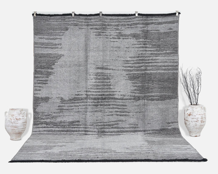 Gray Turkish Oriental Rug 10' 4" x 7' 10" Hand-Knotted | No. VR12948