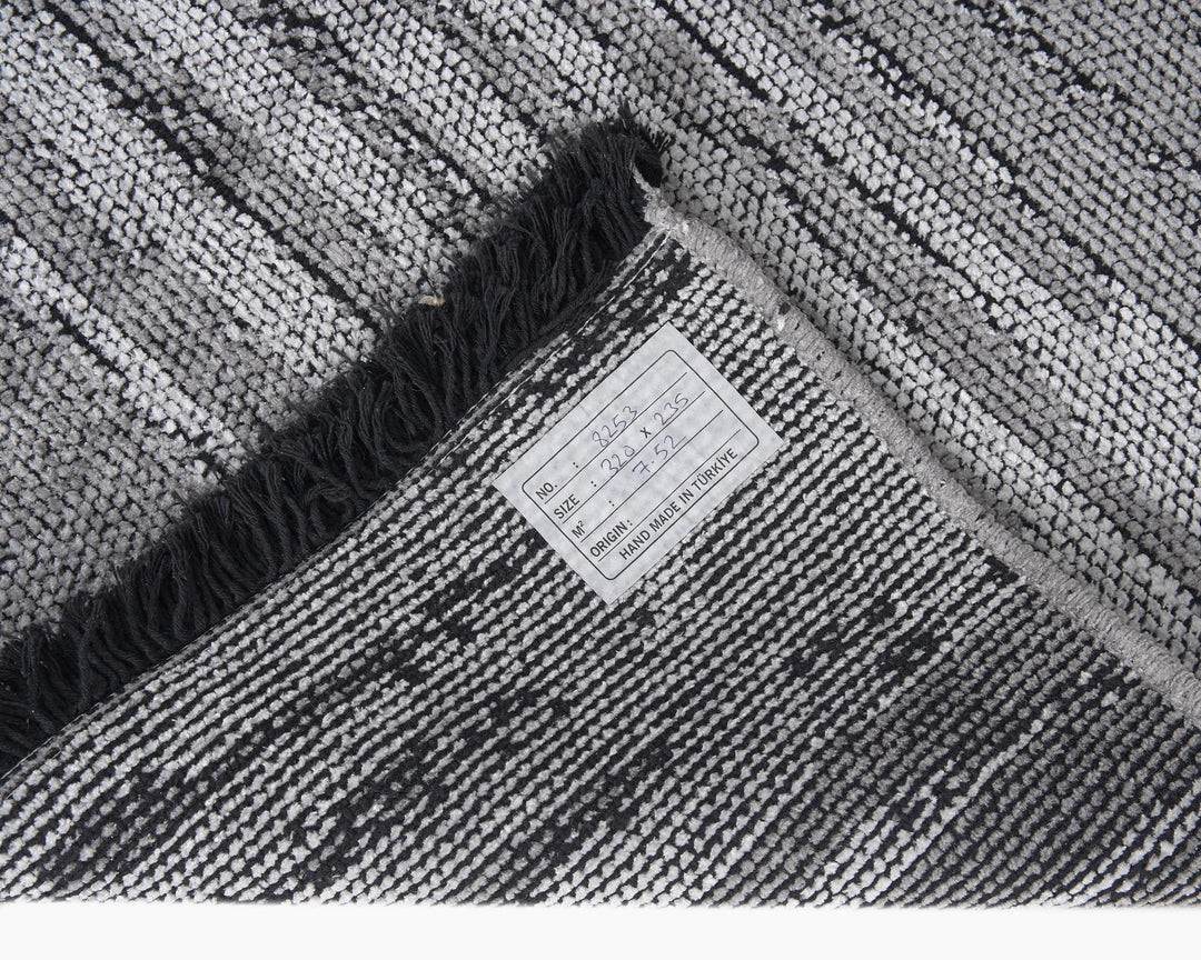 Gray Turkish Oriental Rug 10' 4" x 7' 10" Hand-Knotted | No. VR12948