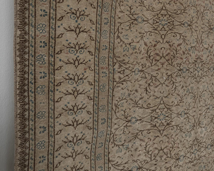 Multicolor Turkish Oushak Rug 8' x 11' Hand-Knotted | No. VR12968