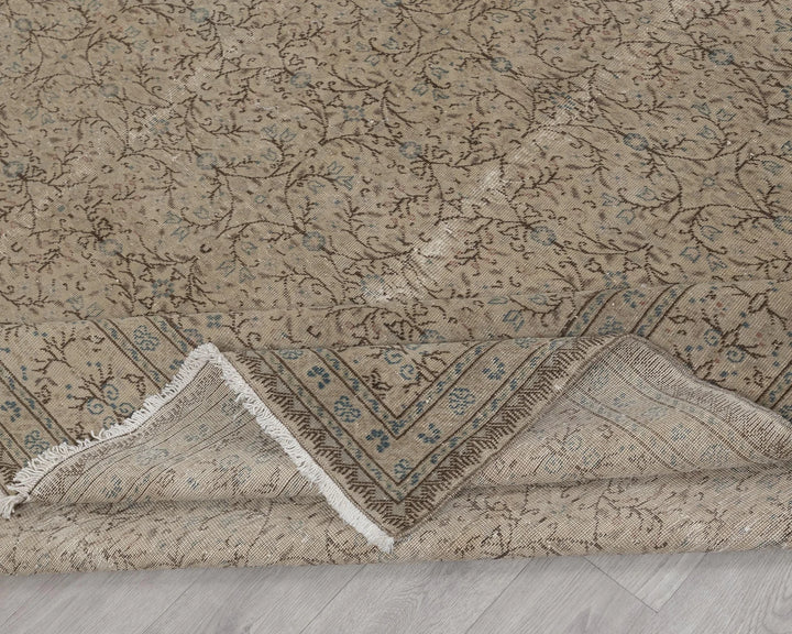 Multicolor Turkish Oushak Rug 8' x 11' Hand-Knotted | No. VR12968