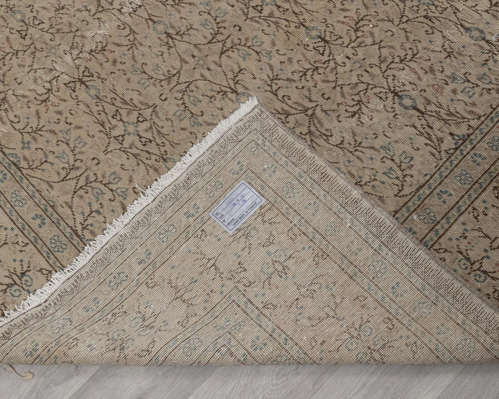 Multicolor Turkish Oushak Rug 8' x 11' Hand-Knotted | No. VR12968