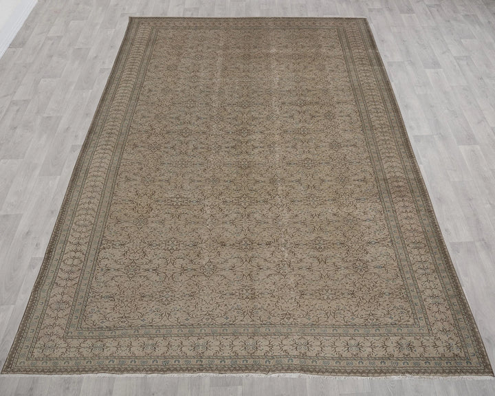Multicolor Turkish Oushak Rug 8' x 11' Hand-Knotted | No. VR12968