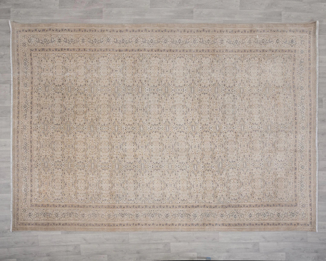 Multicolor Turkish Oushak Rug 8' 1" x 11' Hand-Knotted | No. VR13150