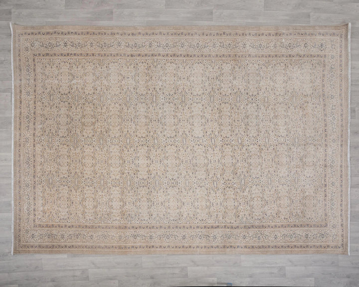 Multicolor Turkish Oushak Rug 8' 1" x 11' Hand-Knotted | No. VR13150