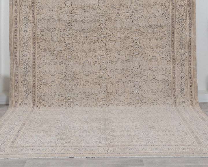 Multicolor Turkish Oushak Rug 8' 1" x 11' Hand-Knotted | No. VR13150