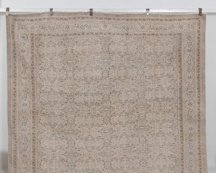 Multicolor Turkish Oushak Rug 8' 1" x 11' Hand-Knotted | No. VR13150