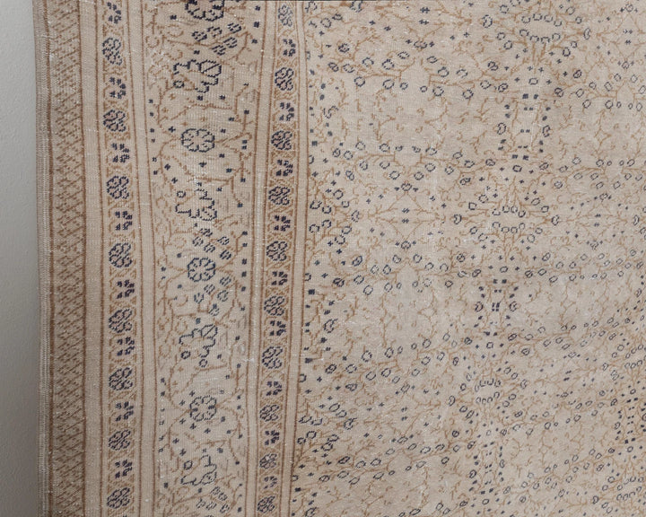 Multicolor Turkish Oushak Rug 8' 1" x 11' Hand-Knotted | No. VR13150