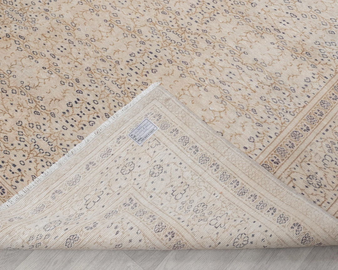 Multicolor Turkish Oushak Rug 8' 1" x 11' Hand-Knotted | No. VR13150