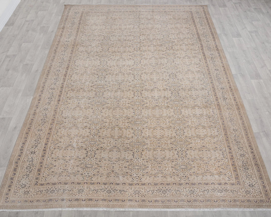 Multicolor Turkish Oushak Rug 8' 1" x 11' Hand-Knotted | No. VR13150