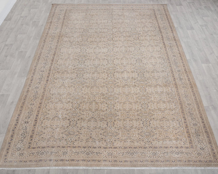 Multicolor Turkish Oushak Rug 8' 1" x 11' Hand-Knotted | No. VR13150