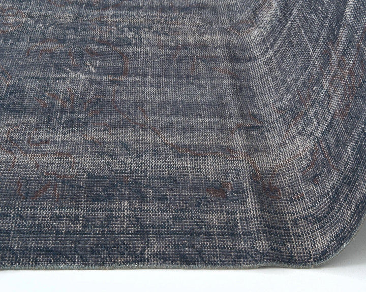 Gray Turkish Oushak Rug 8'10" x 5'3" Hand-Knotted | No. VR13168