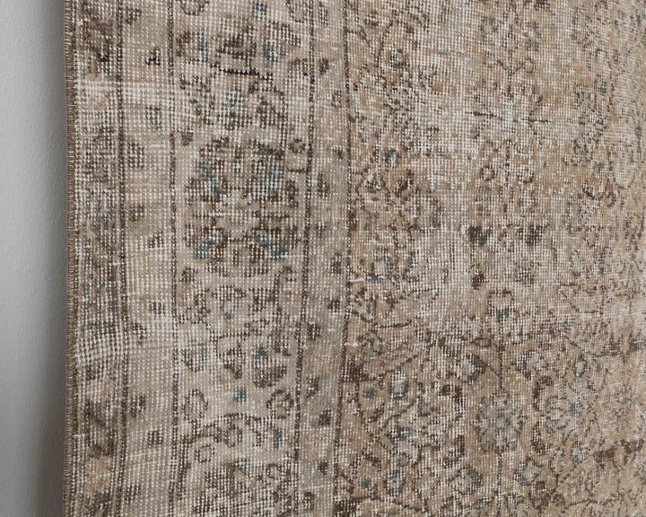 Multicolor Turkish Oushak Rug 6'11" x 9'11" Hand-Knotted | No. VR13583