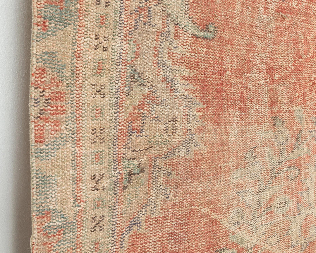 Orange Oushak Rug 4' 8" x 8' 10" | No. VR13613