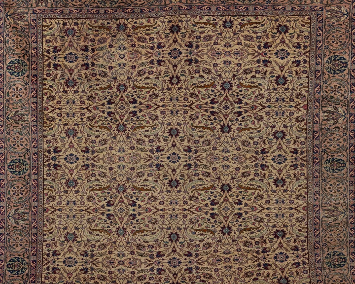 Rust Turkish Oushak Rug 8' x 11' 7" Hand-Knotted | No. VR13640
